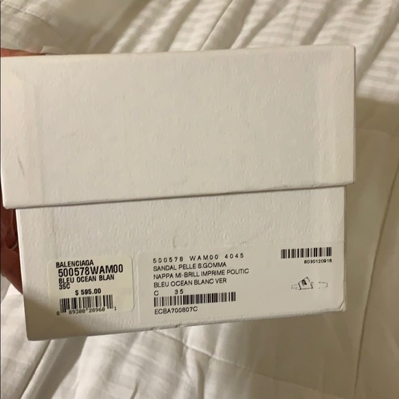 Brand new Balenciaga Slides with box and duster - Picture 3 of 7